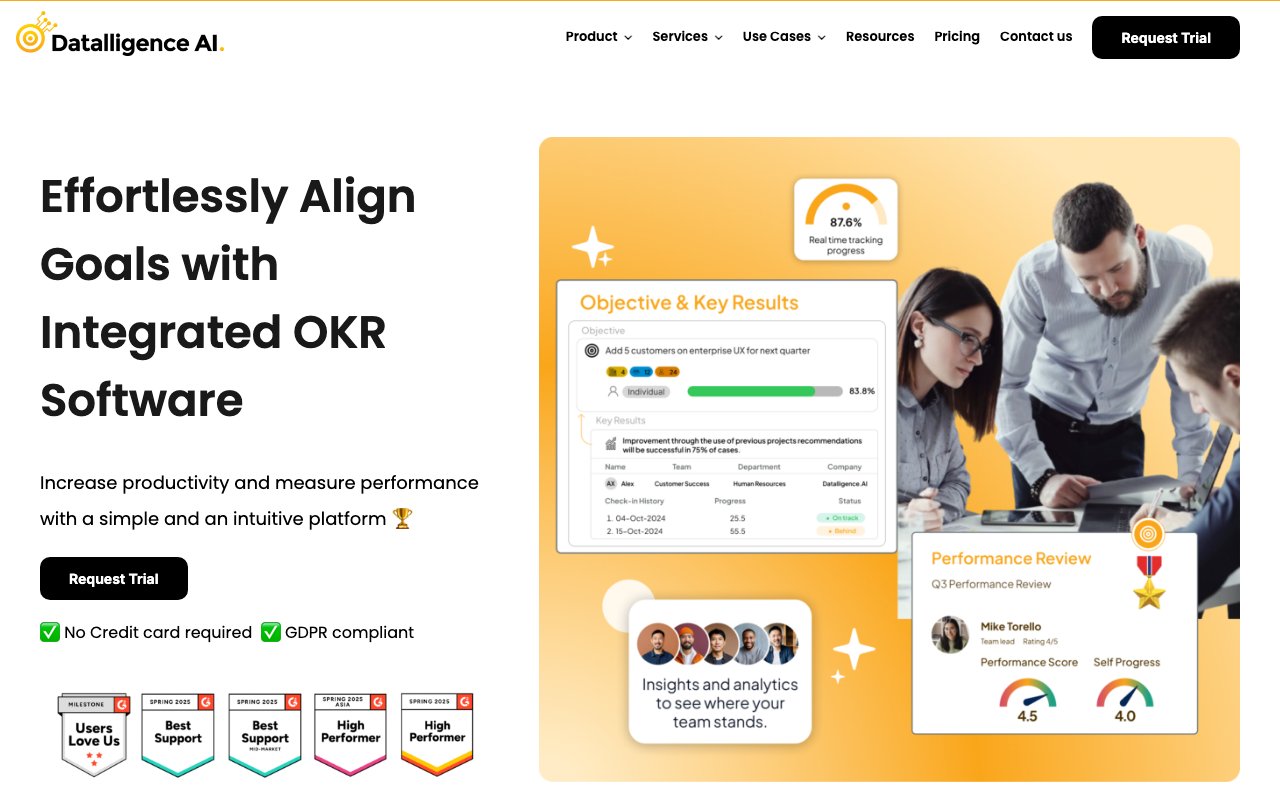 Datalligence screenshot