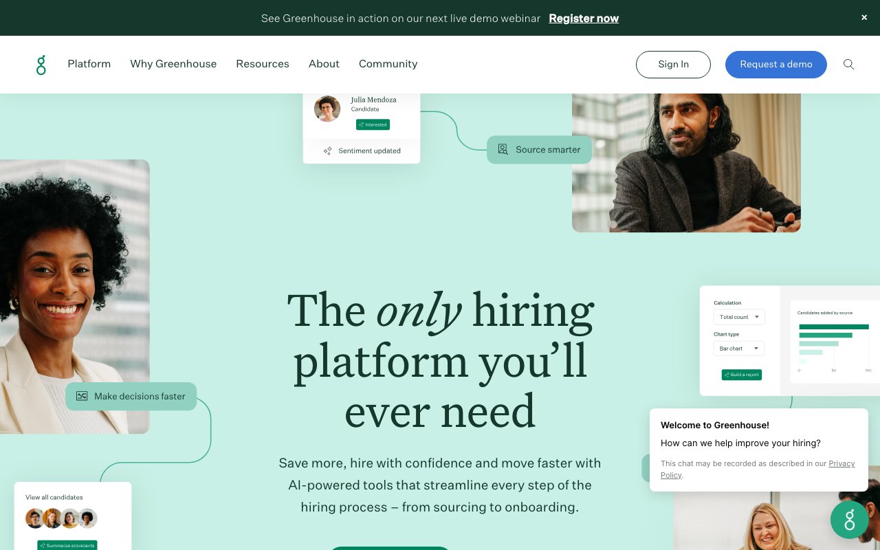 Greenhouse screenshot