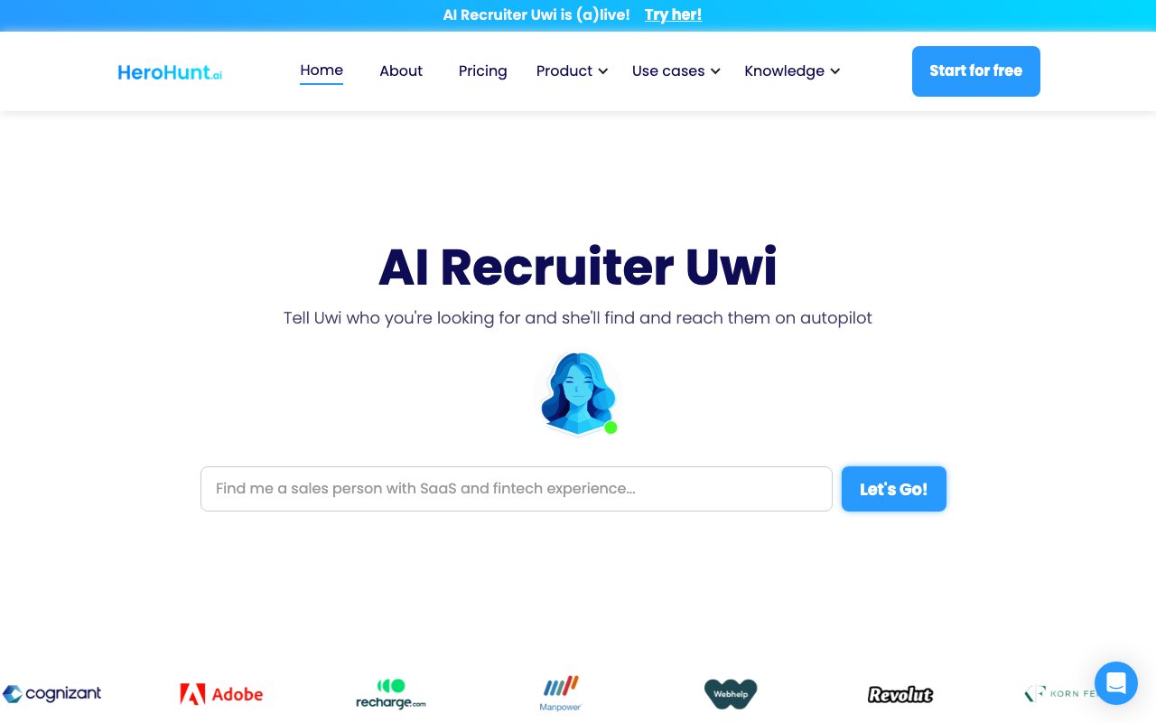 HeroHunt.ai screenshot