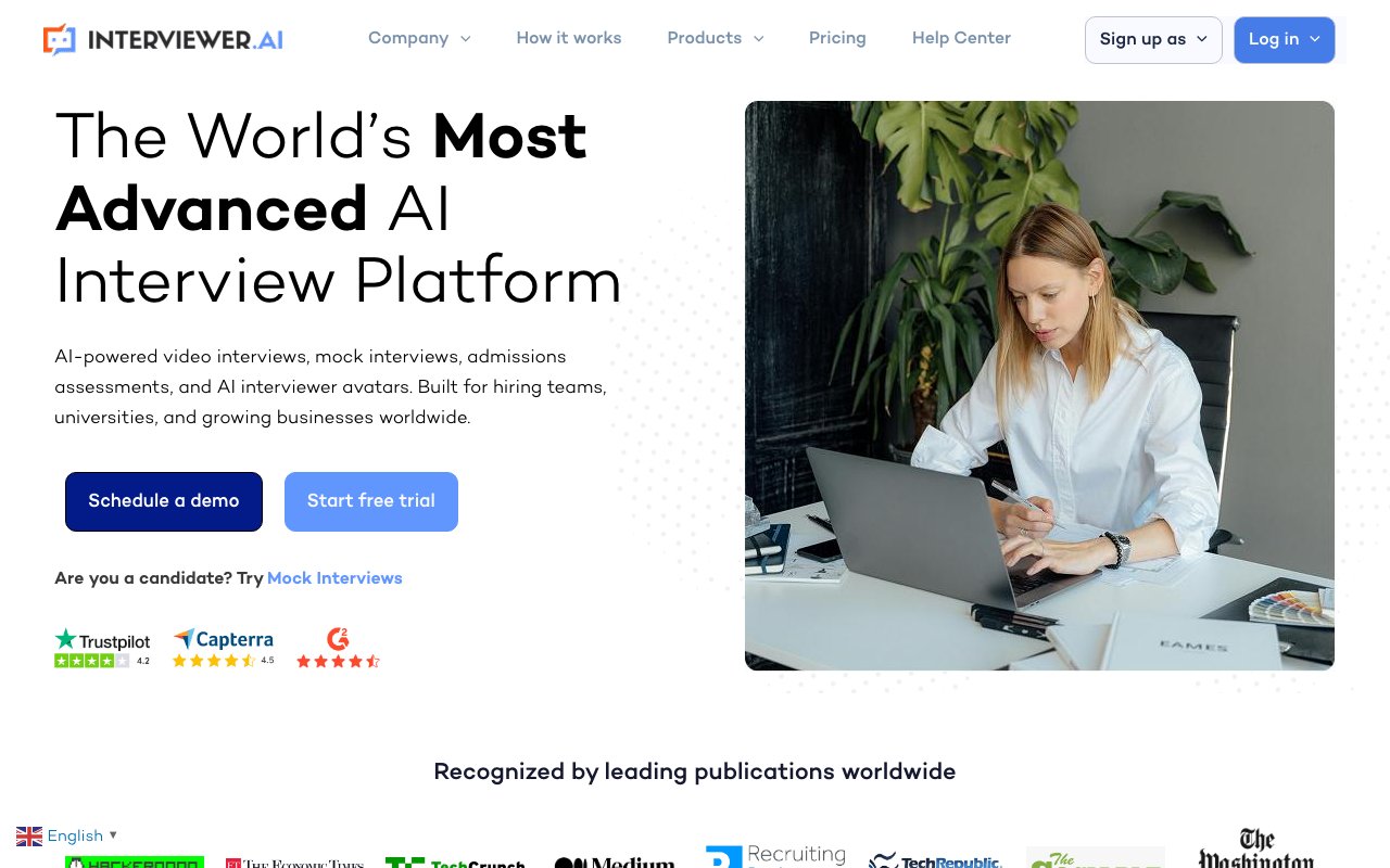 Interviewer.AI screenshot