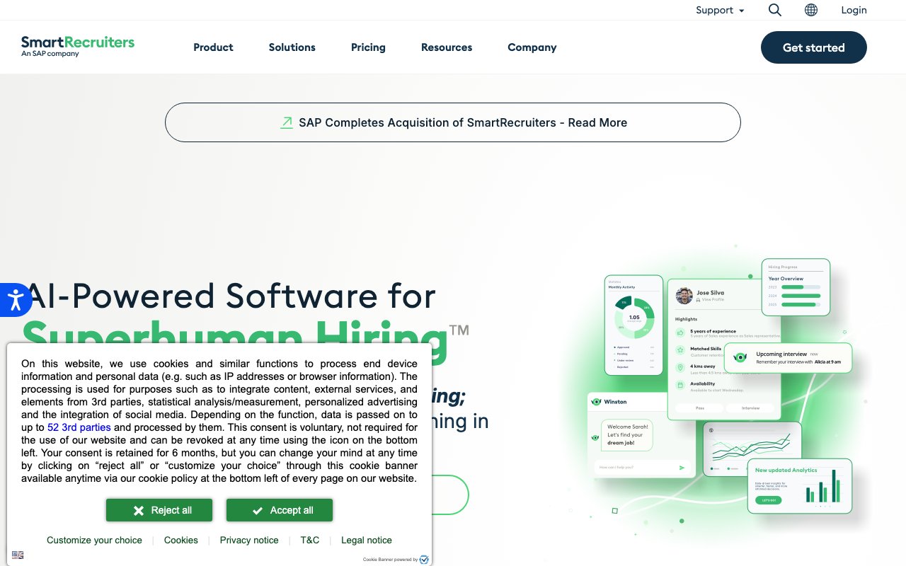 SmartRecruiters screenshot